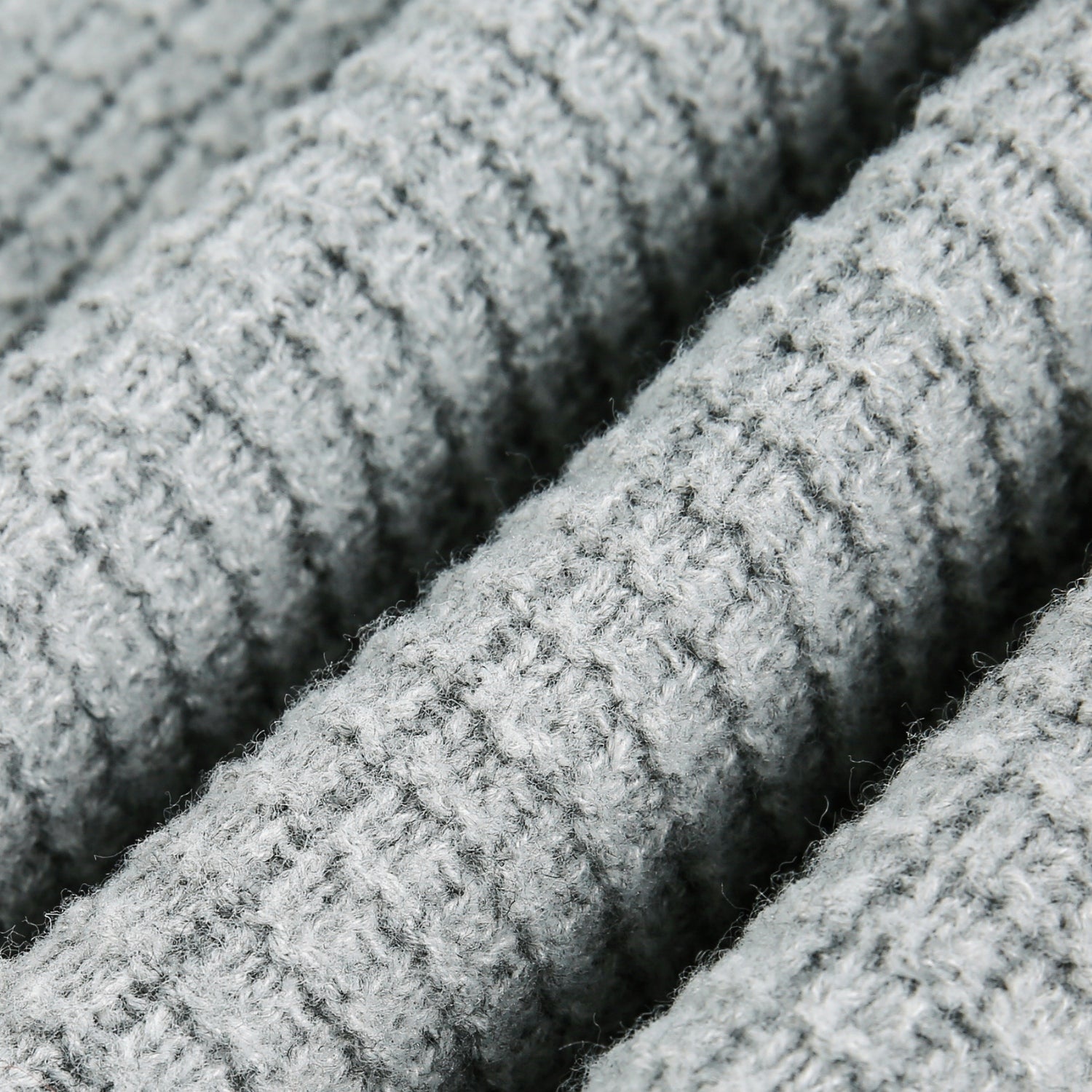 Textured Half-Zip Knit Sweatshirts