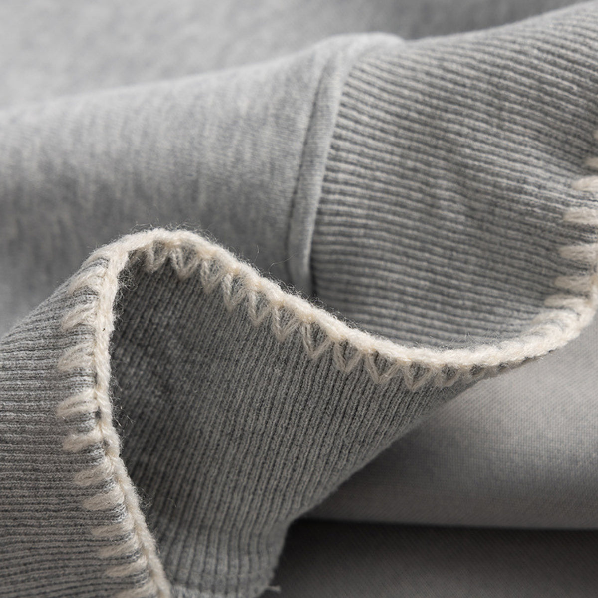 Solid Color Color-Button Hoodie
