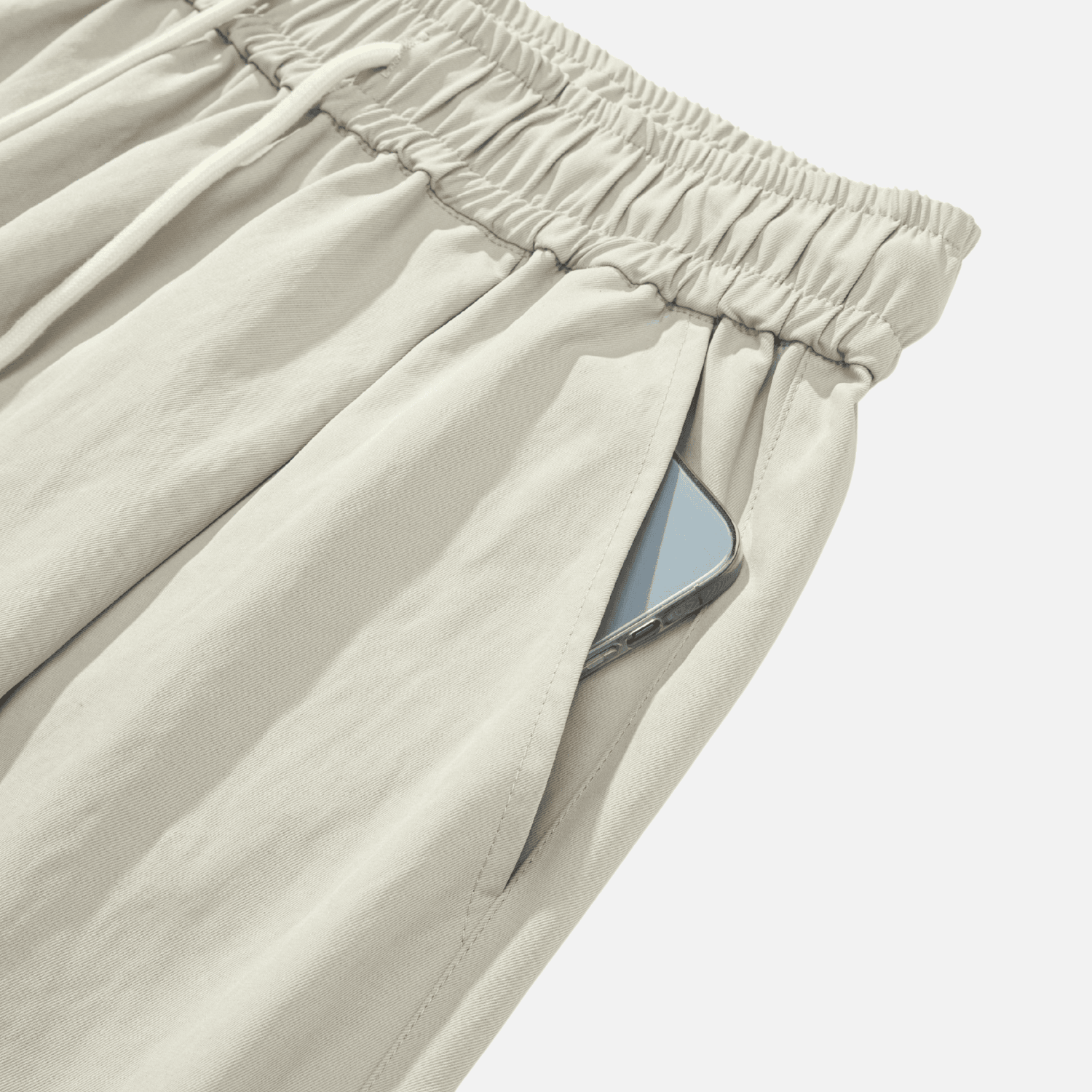 Pleated Blade Casual Joggers