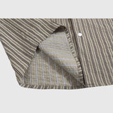 Tie Decor Stripe Shirts