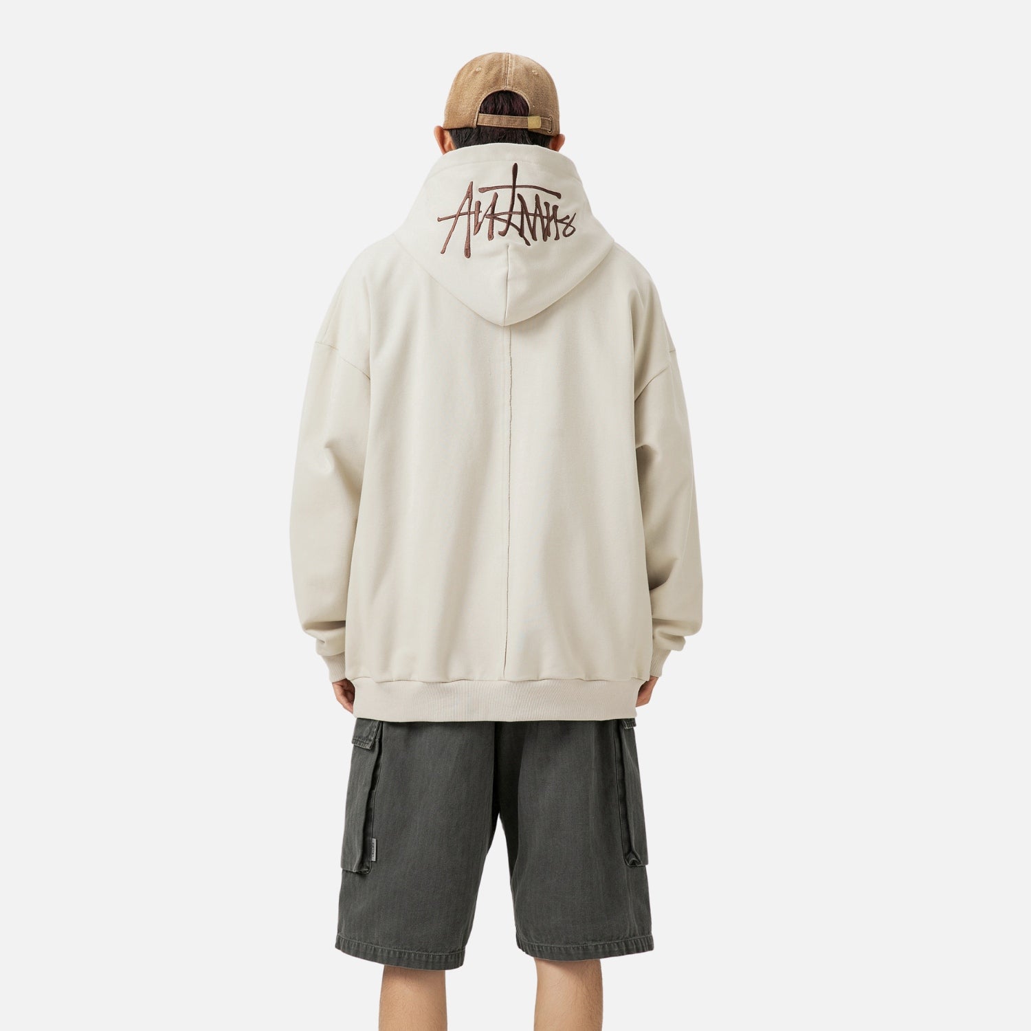 Heavyweight Hand-Drawn Embroidery Hoodie