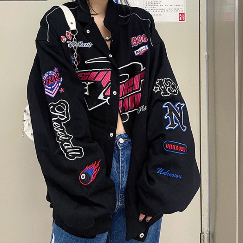 Ins Hip-Hop Inspired Retro Jacket