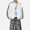 Textured Colorblock Track Jacket