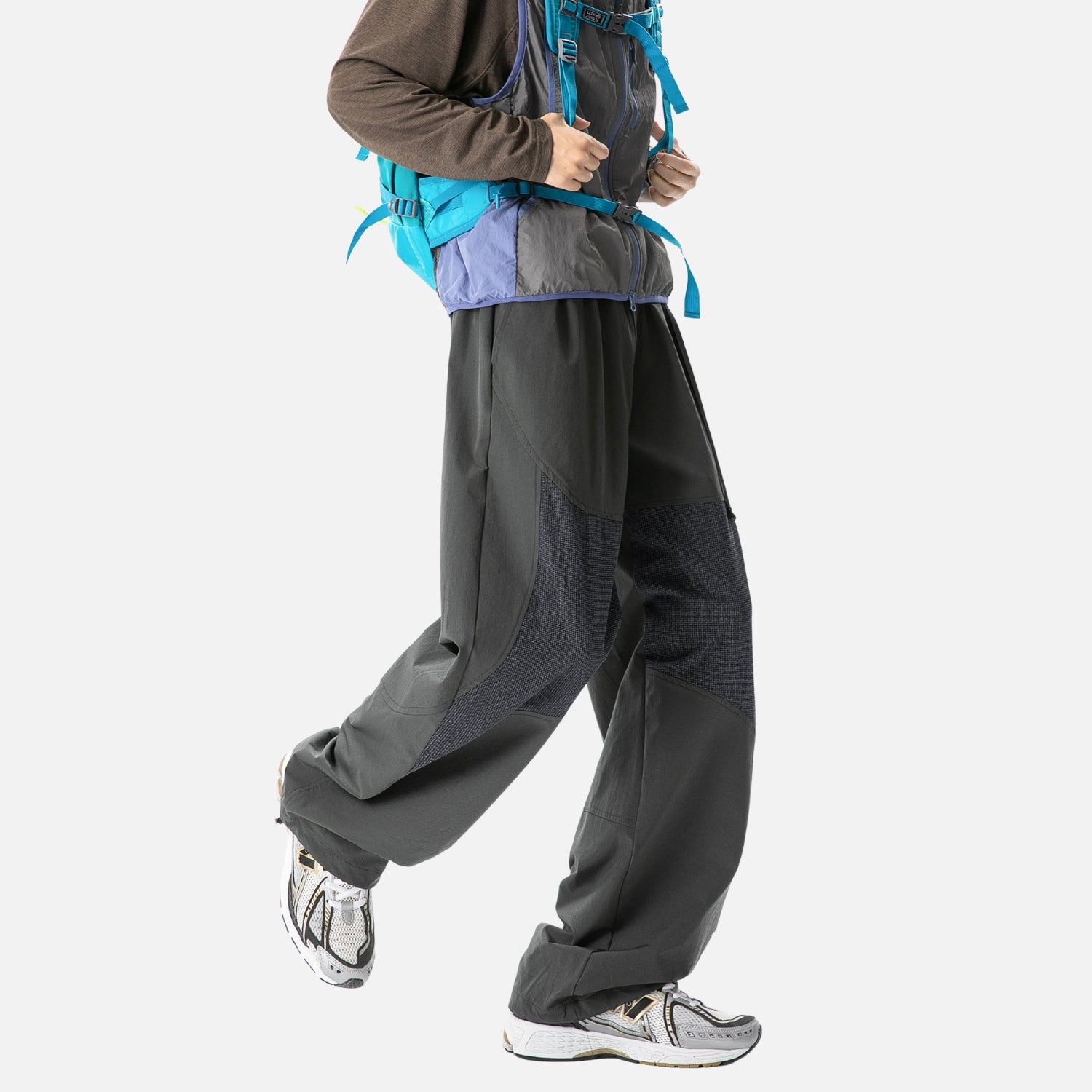 Technical Utility Parachute Pants