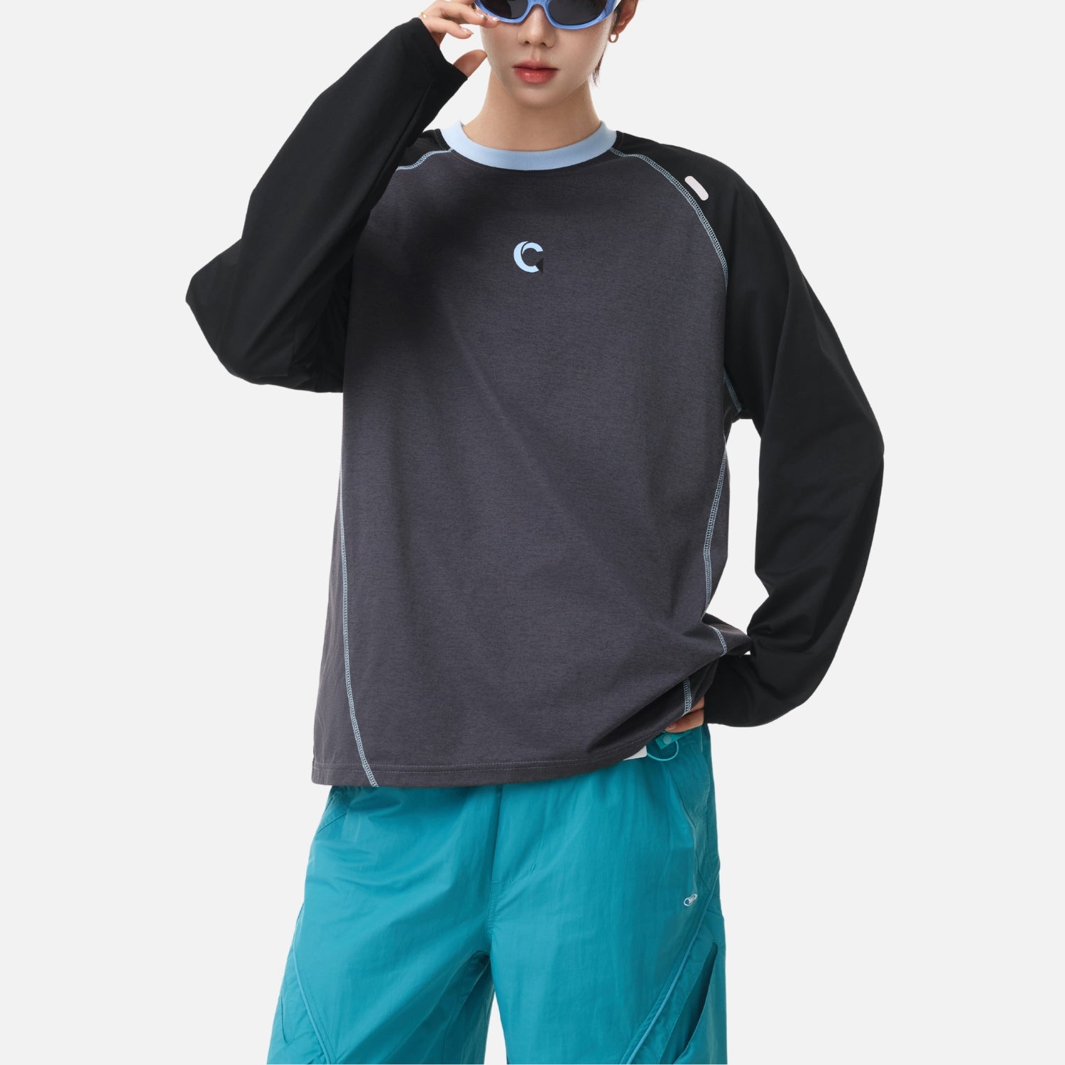 Vintage Raglan Long Sleeve Tee