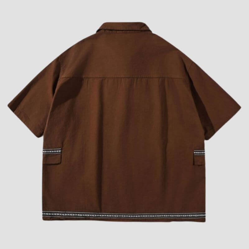 Japanische Vintage Ethnische Web-Shirts