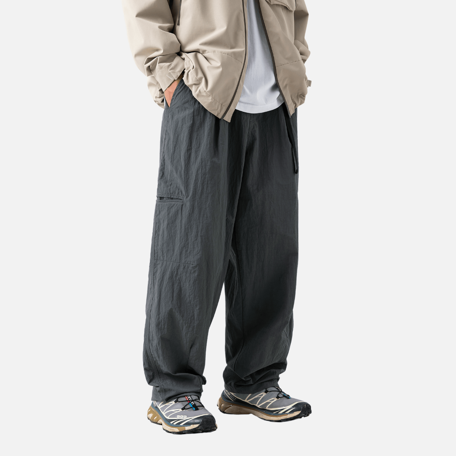 Wrinkle-Resistant Water-Repellent Pants