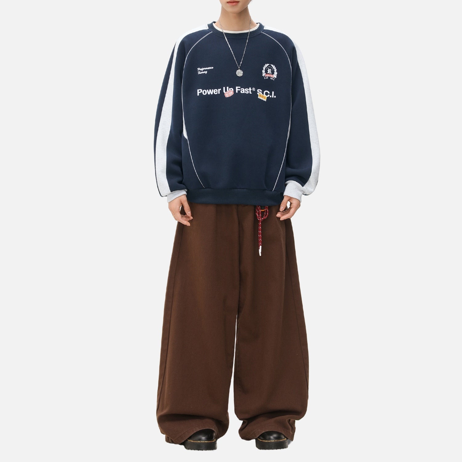 Vintage Racing Raglan Sweatshirt