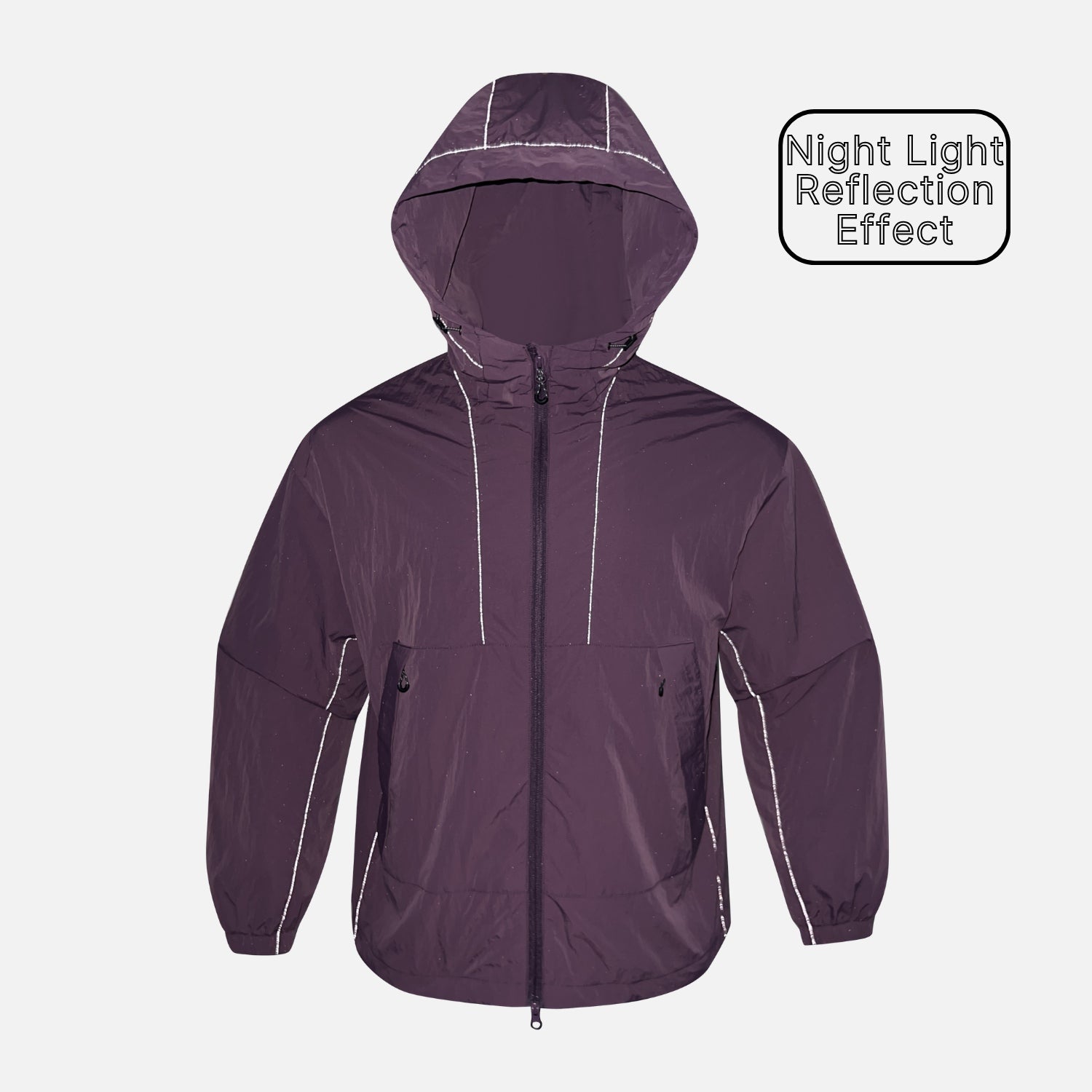 Waterproof Luminous Windbreaker Jacket