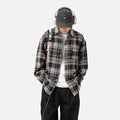 Vintage Plaid Long-Sleeve Shirt