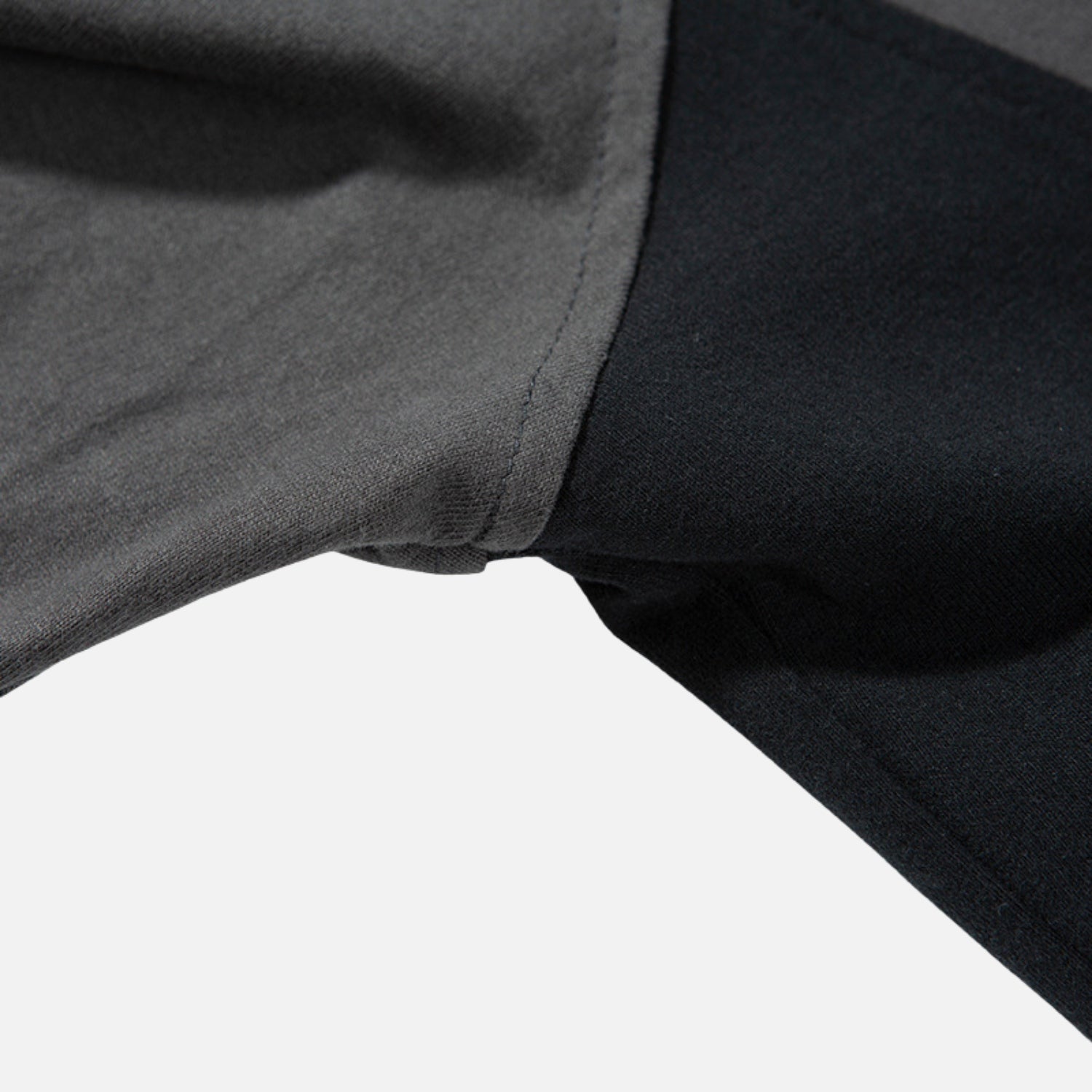 Colorblock Cotton Crewneck Sweatshirt