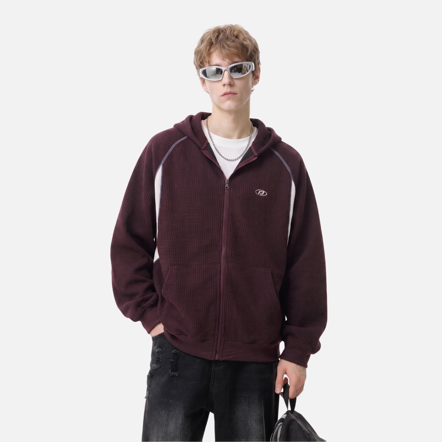 Heavyweight Raglan Zip Hoodie