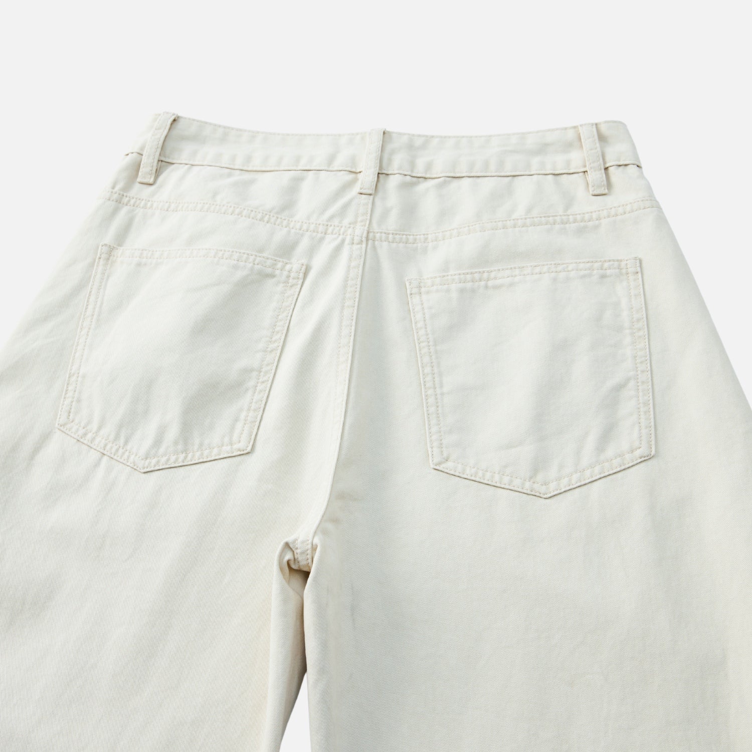 Vintage Washed Cotton Baggy Pants