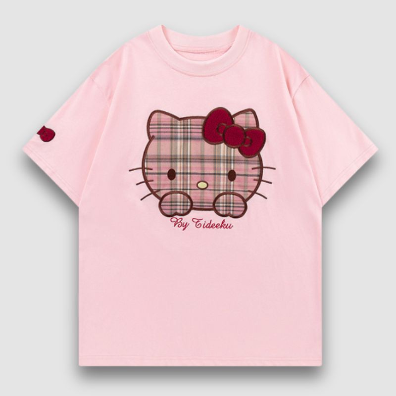 Cute Cat Pattern Printed Tee