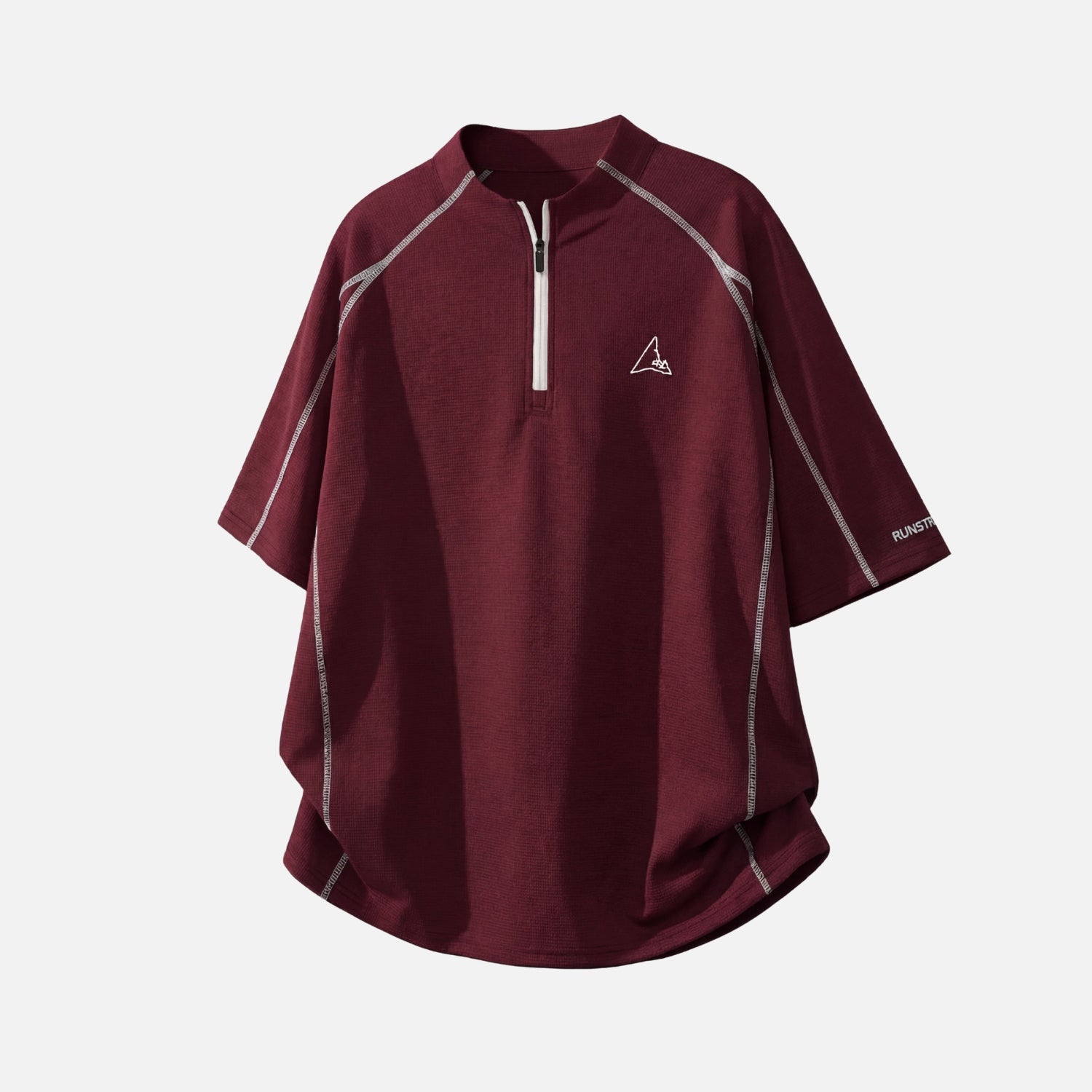 Cooling Quick-Dry Half-Zip Tee