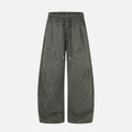 Punk-Inspired Washed Cotton Baggy Pants