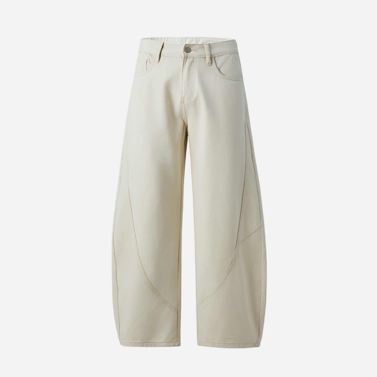 Vintage Washed Cotton Baggy Pants