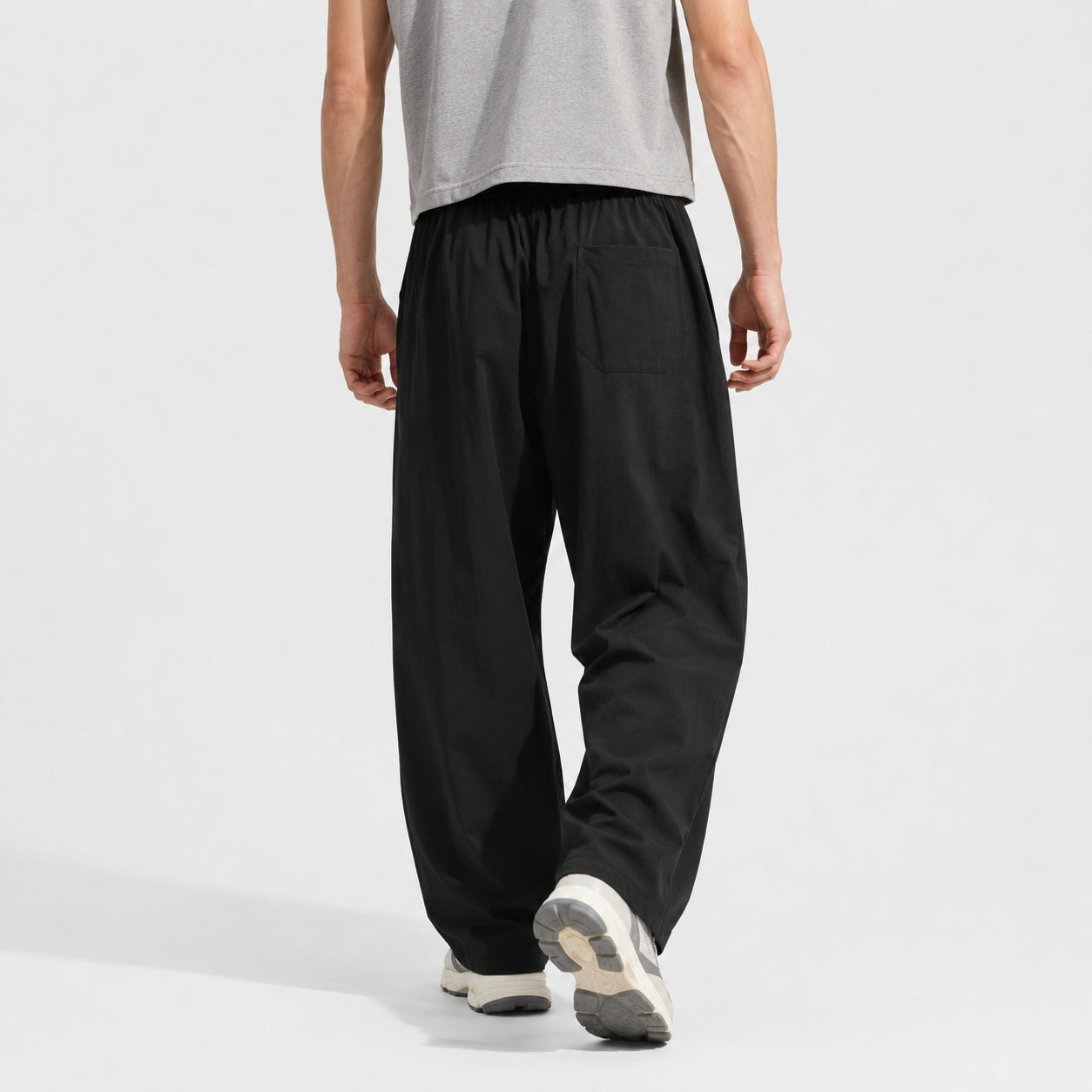 High-Street Contrast Stitch Pants