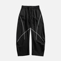 High-Street Contrast Stitch Pants
