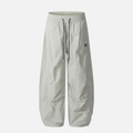 Pleated Paratrooper Baggy Pants