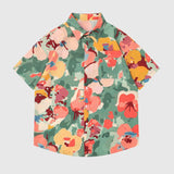 Oil Painting Artistic Floral Shirts