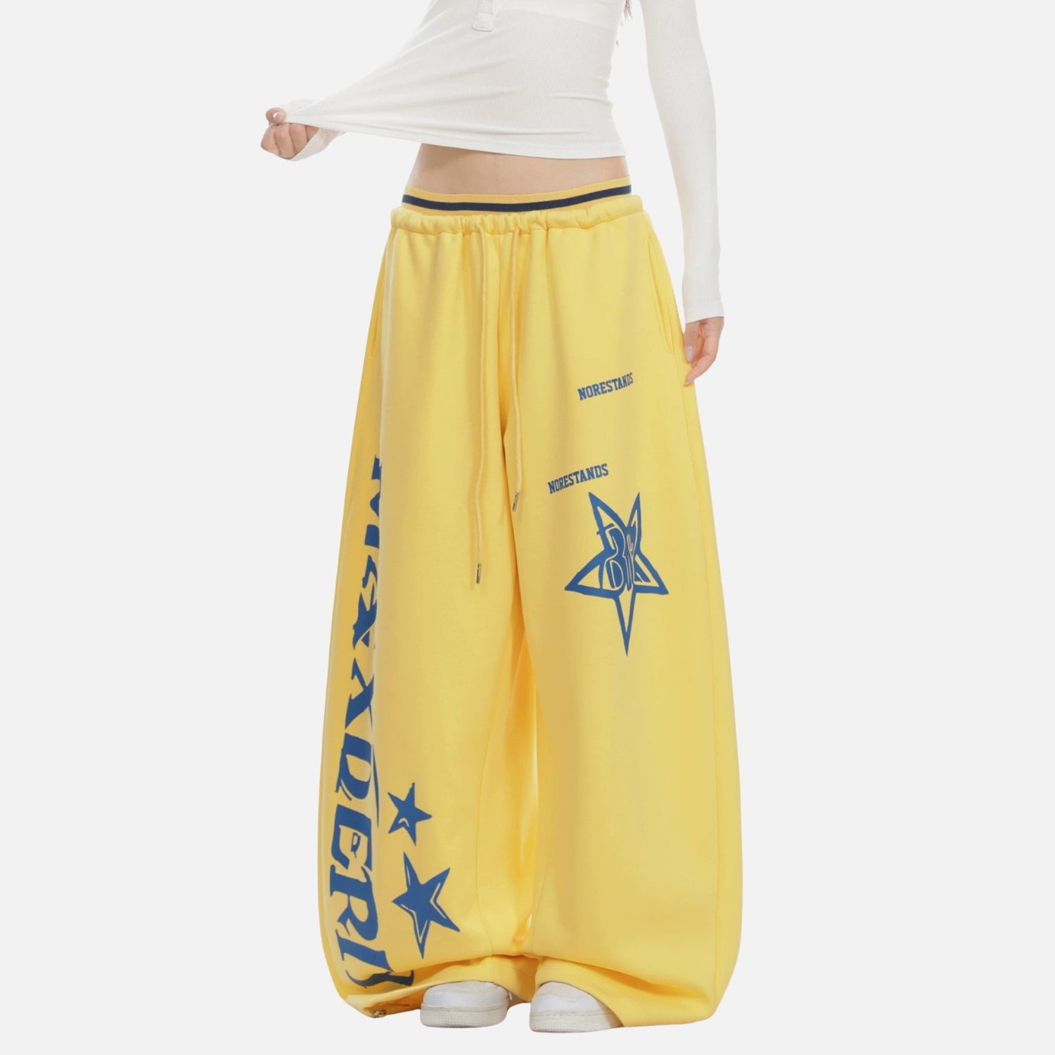 Hip-Hop Star Letter Sweatpants