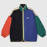 Color-Block Stand-Collar Jacket