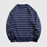 Classic Striped Crew Neck Sweater