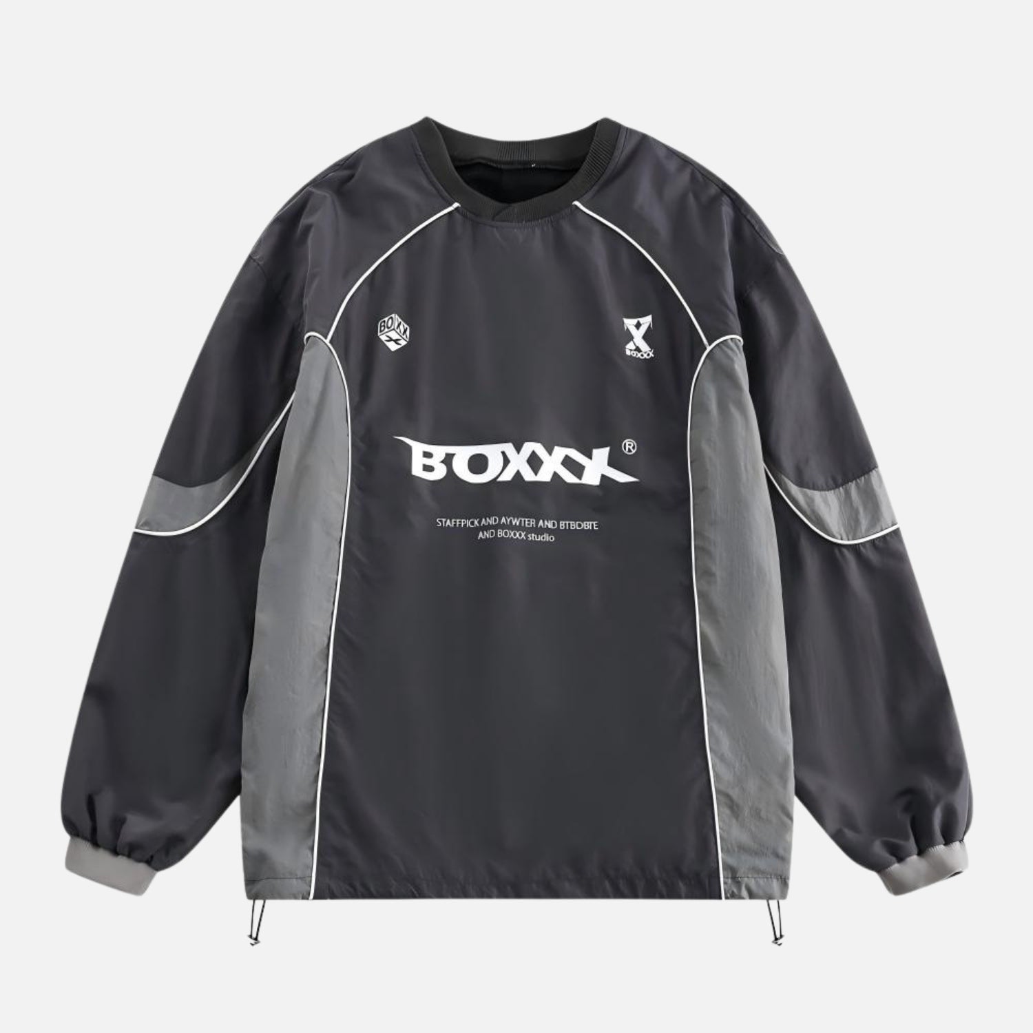 Camiseta de carreras con contraste de colores para exteriores