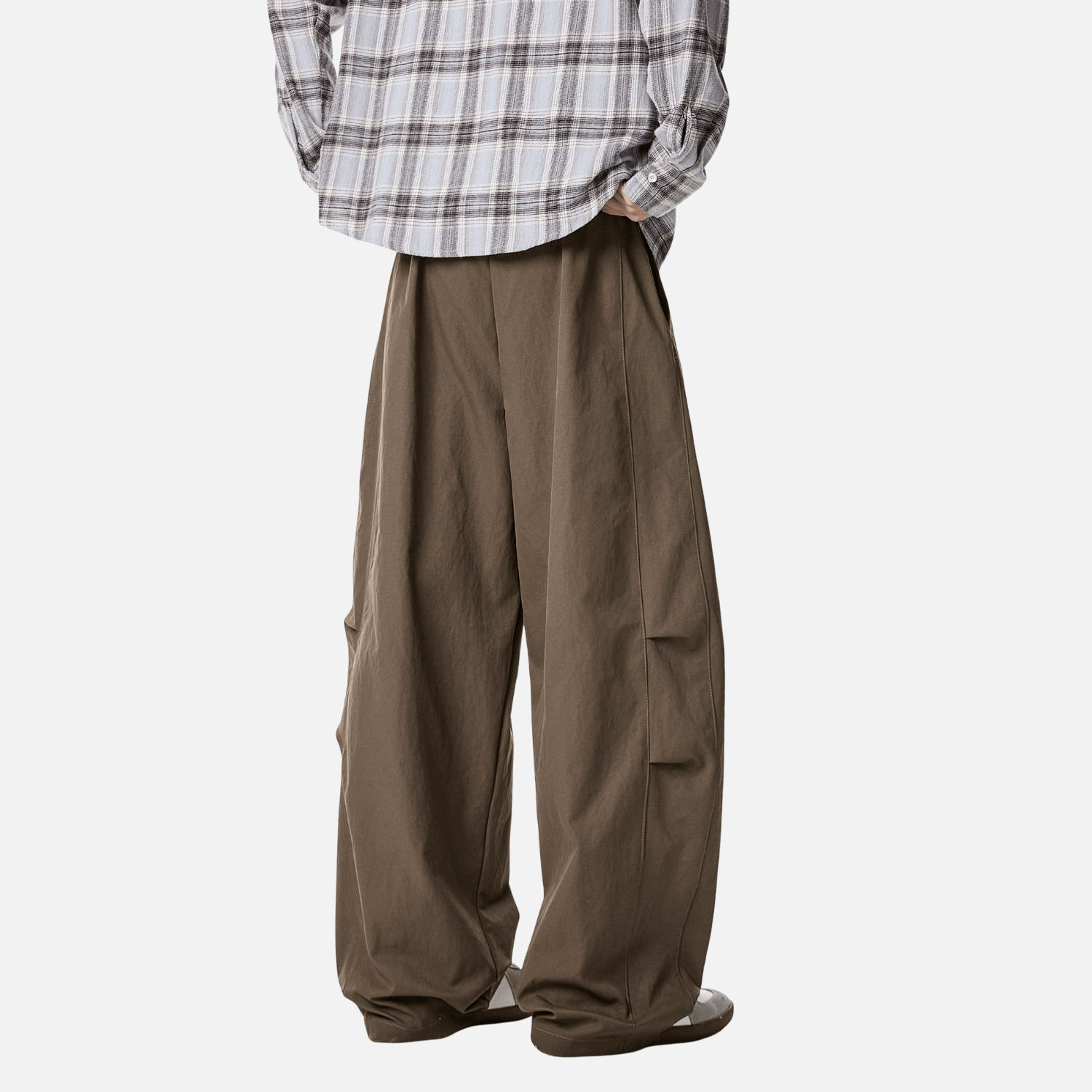 Pleated Blade Casual Joggers