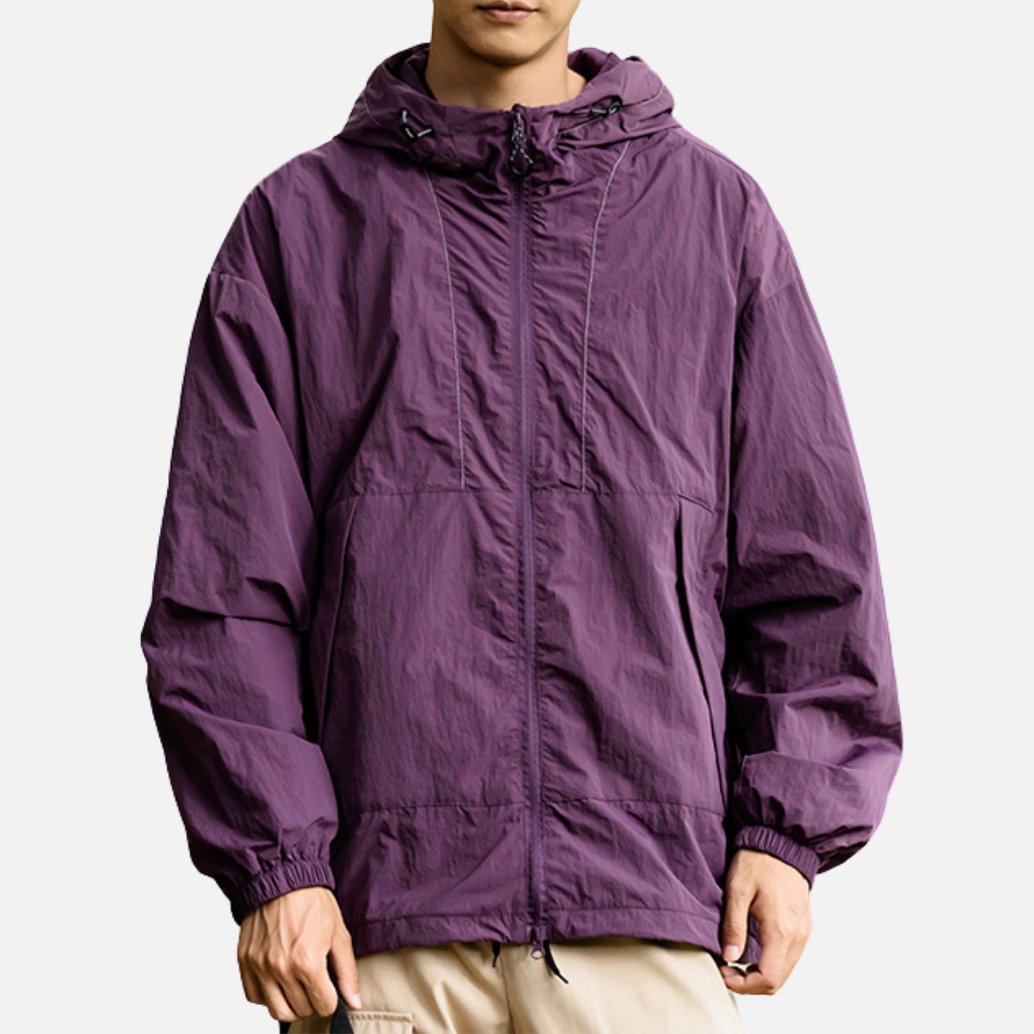 Waterproof Luminous Windbreaker Jacket