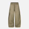 Vintage Washed Baggy Cotton Pants