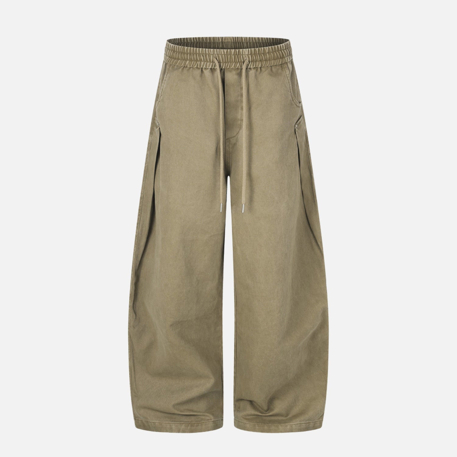 Vintage Washed Baggy Cotton Pants