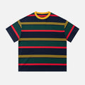 Heavyweight Striped Cotton Tee