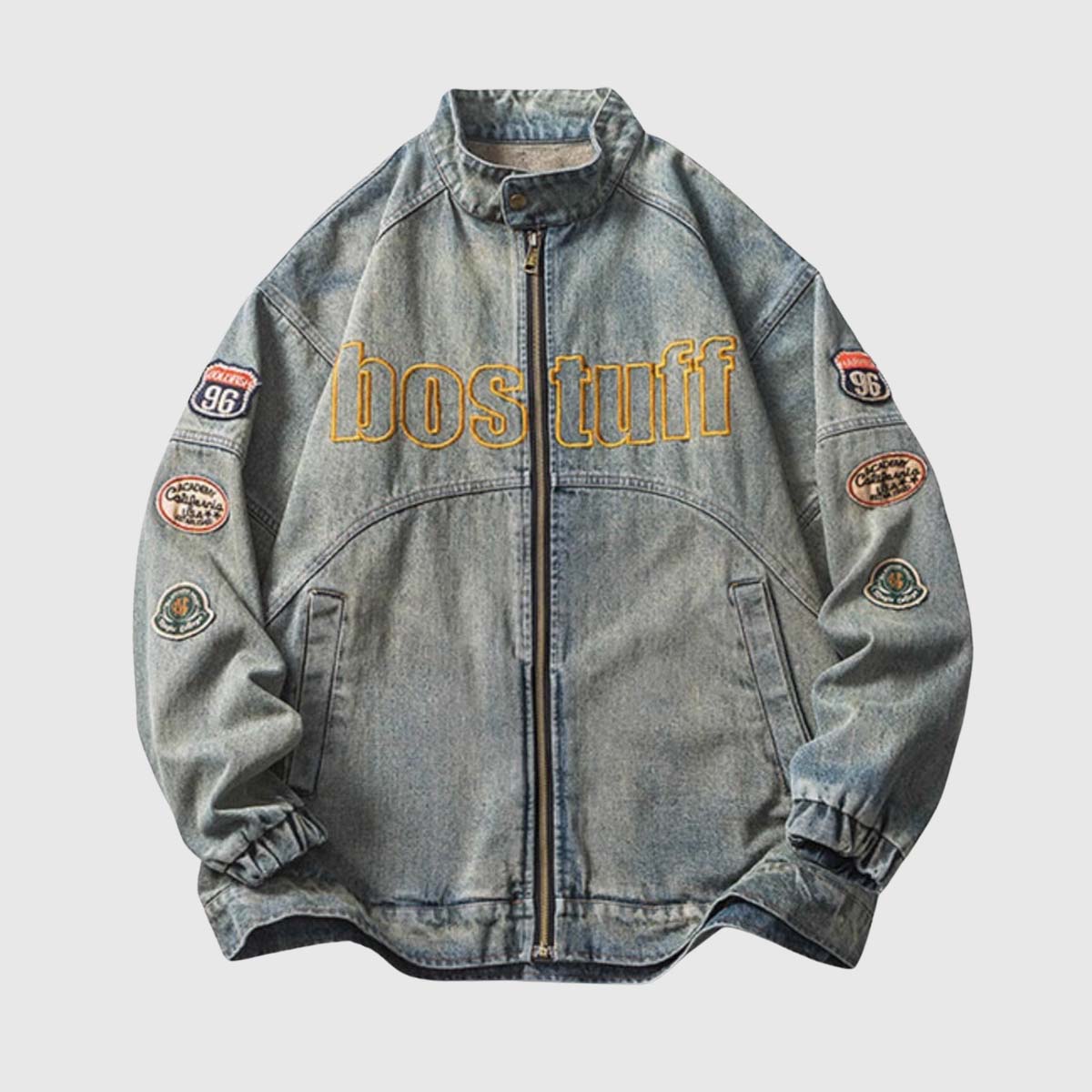 Vintage Embroidered Denim Jacket