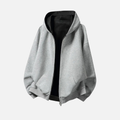 Heavyweight Colorblock Zip-Up Hoodie
