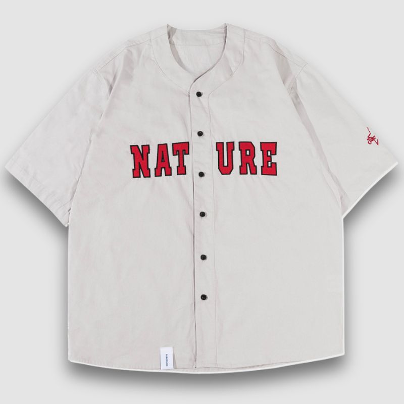 Nature Solid Baseball Shirts