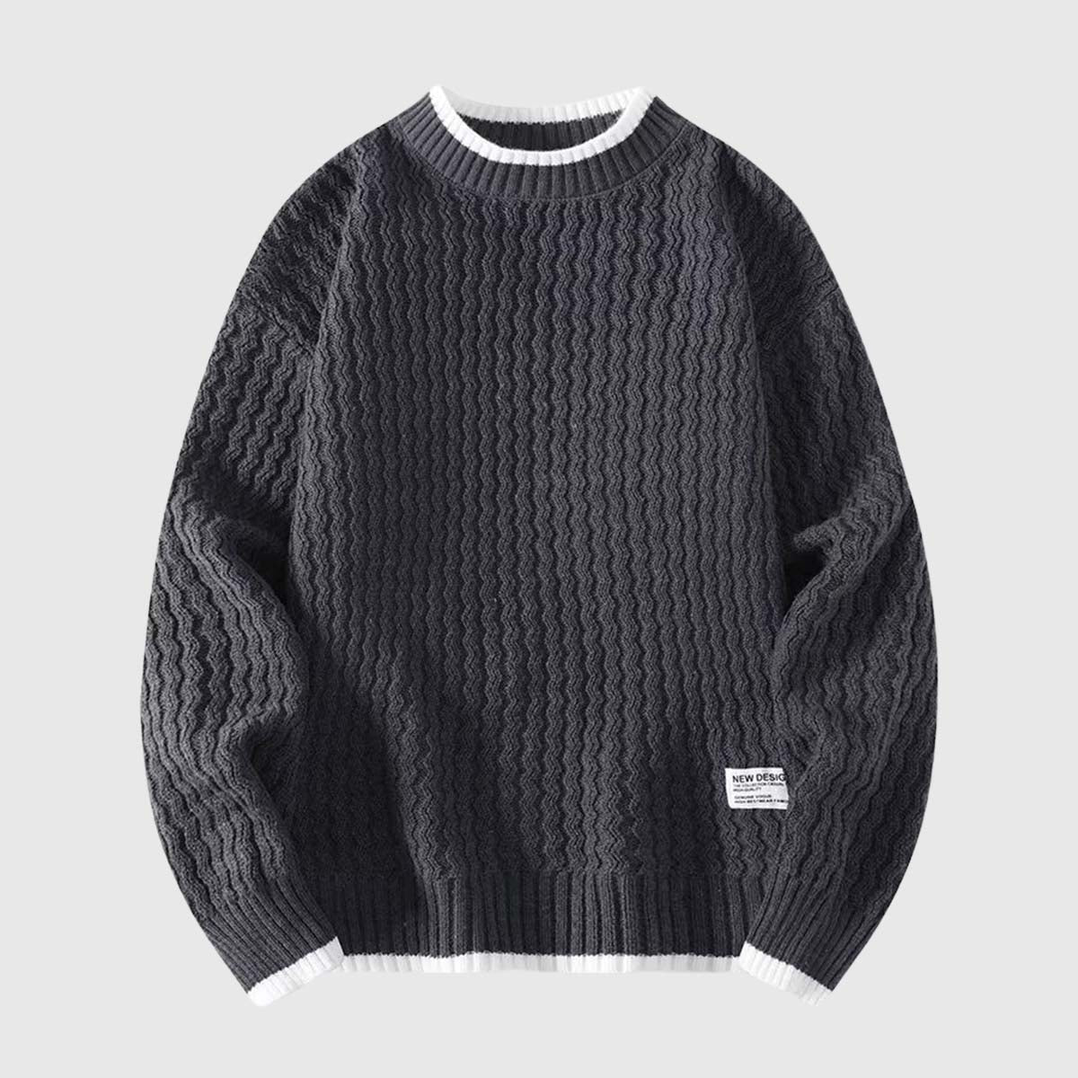 Laid-back Vibe Loose Knit Sweater