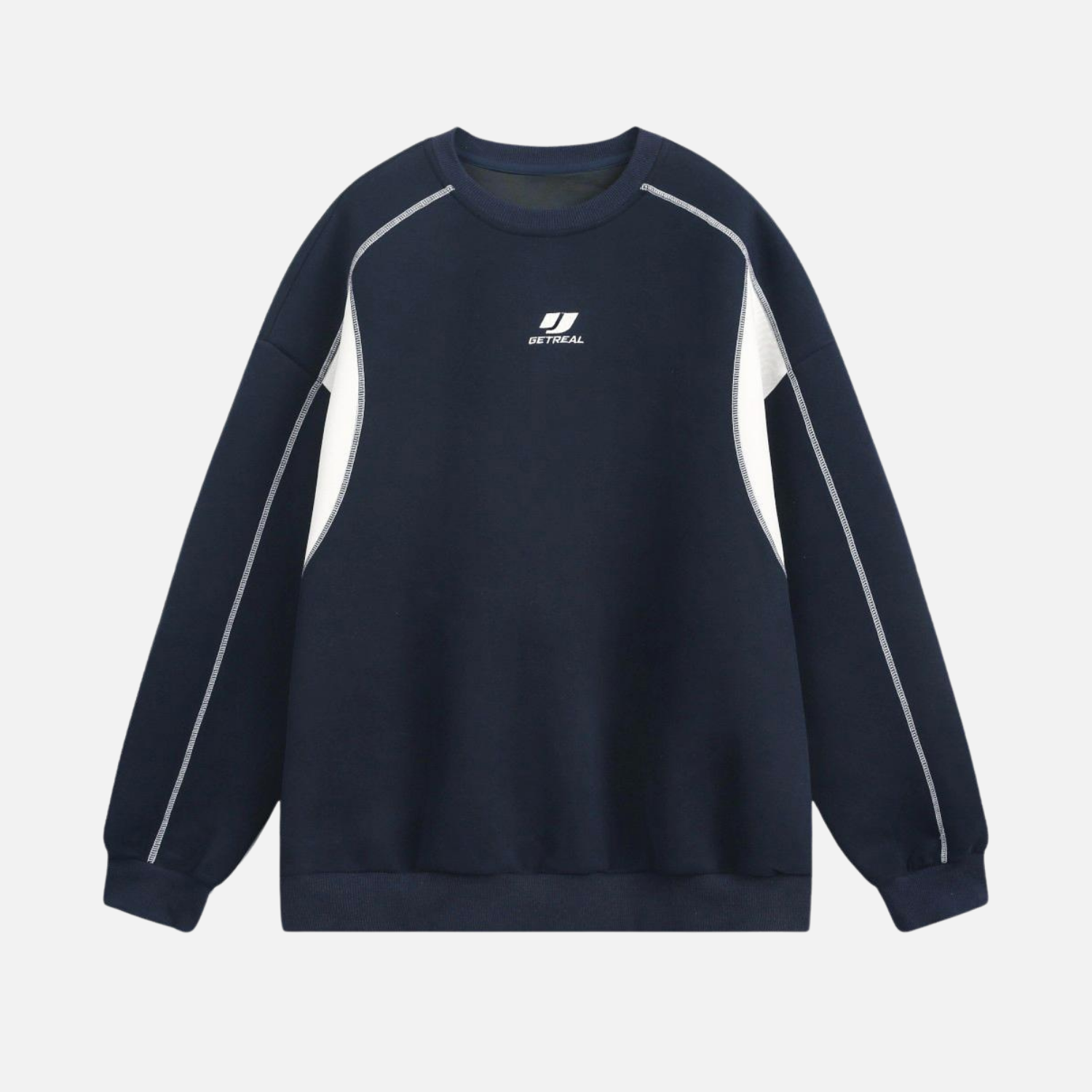 Colorblock Stitch Heavyweight Sweatshirt