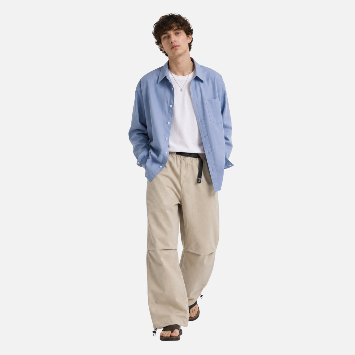 Basic Cotton Casual Pants