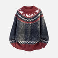 Vintage Fair Isle Jacquard Sweater
