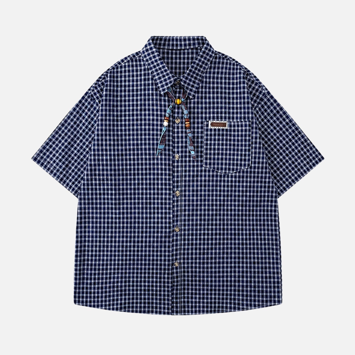 Dopamine Plaid Polo Shirt