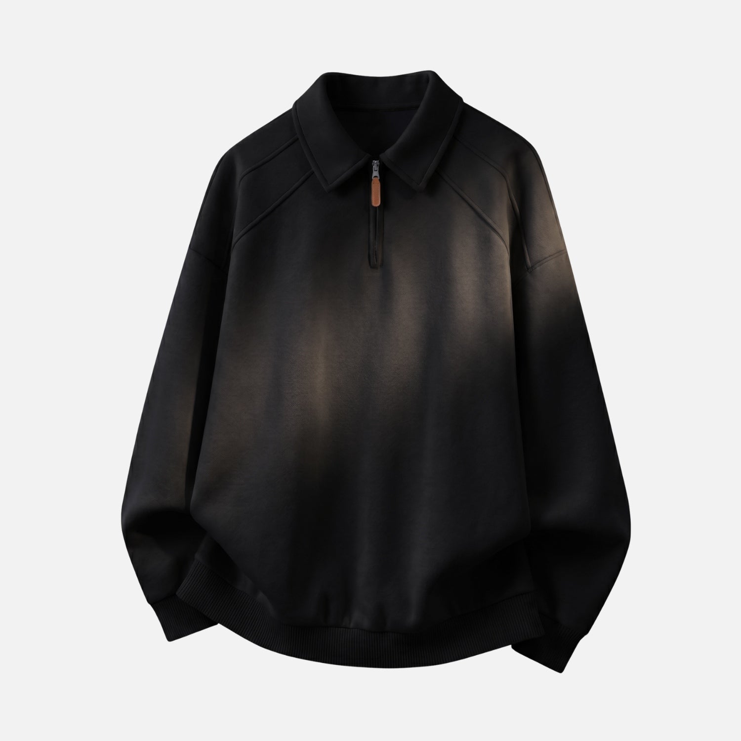Vintage Half-Zip Polo Sweatshirt