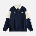 Contrast Color Casual POLO Shirt