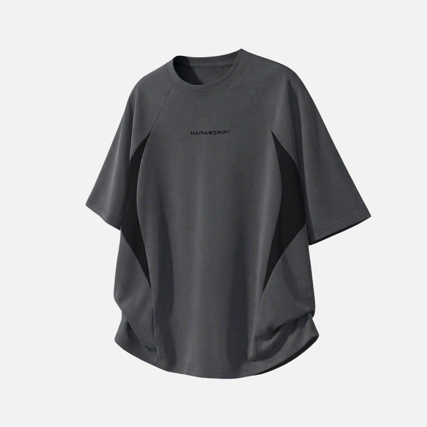 Asymmetric Mesh Panel Tee