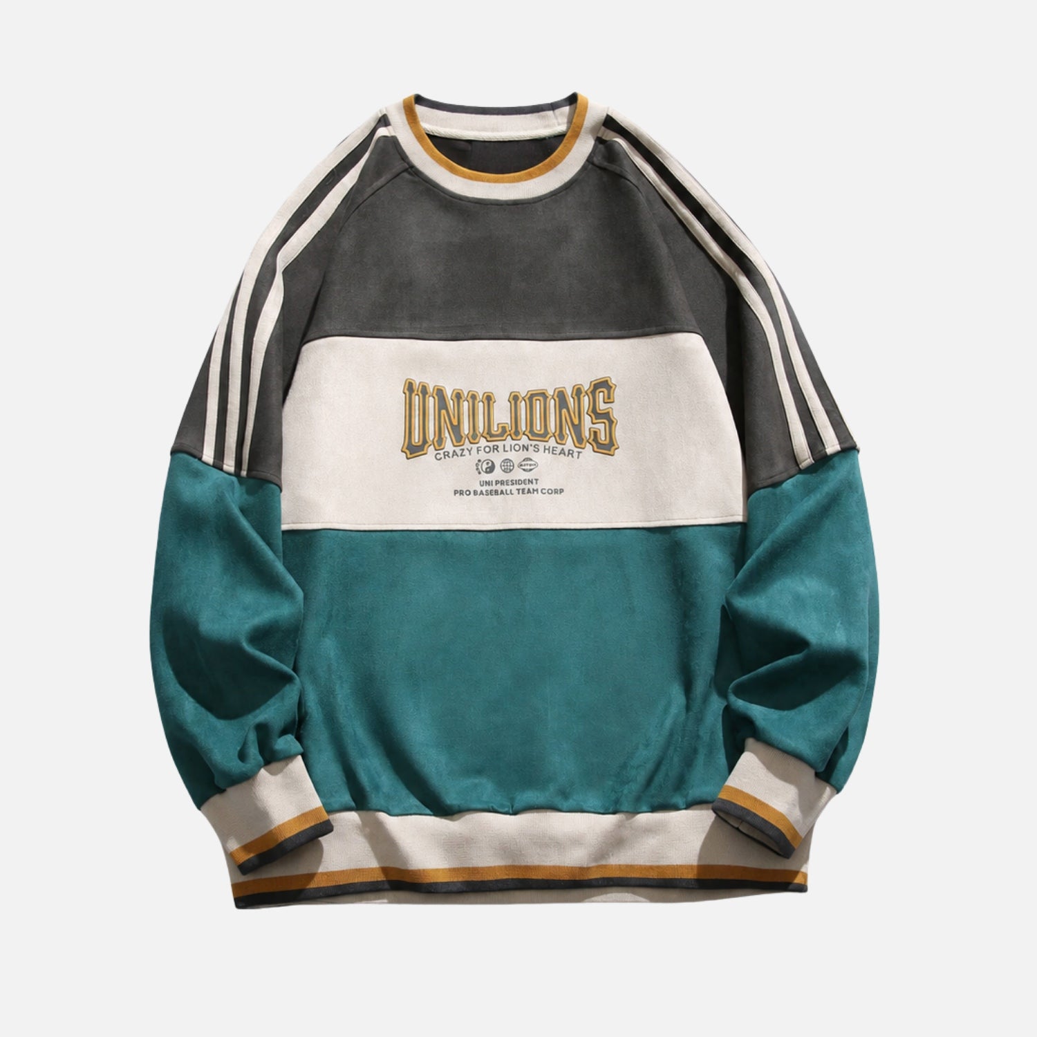 Retro Colorblock Sweatshirt