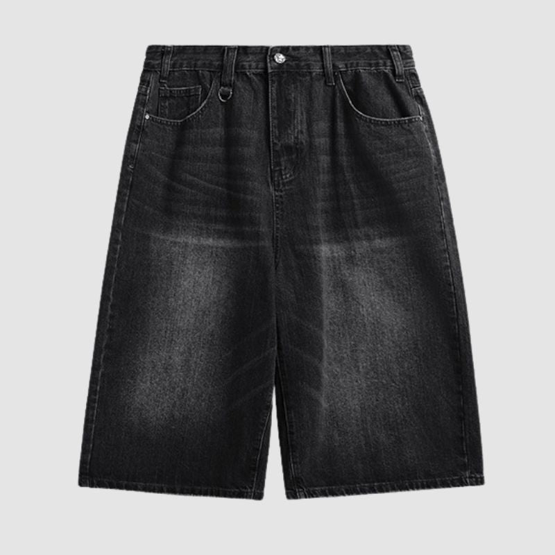 Gewaschene Jorts mit weitem Bein