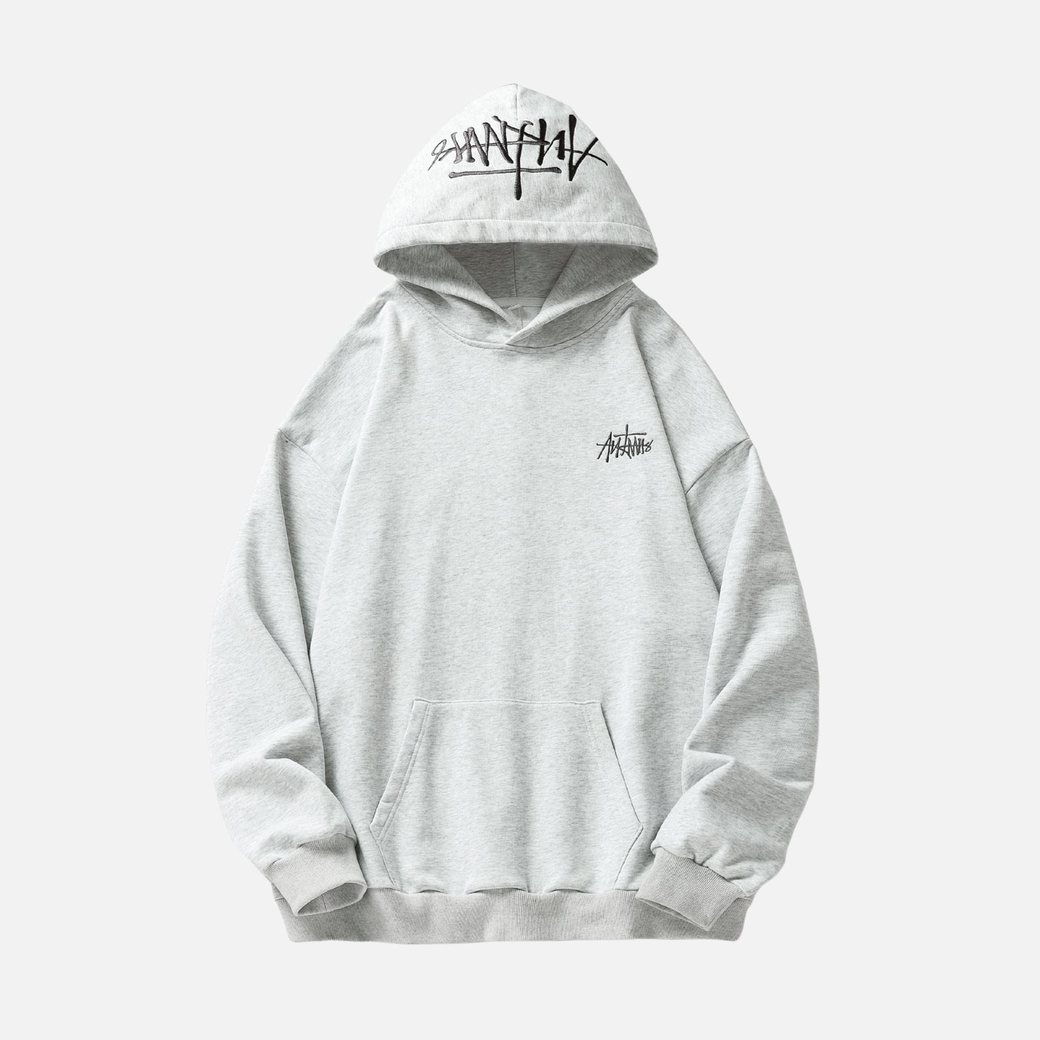 Heavyweight Hand-Drawn Embroidery Hoodie