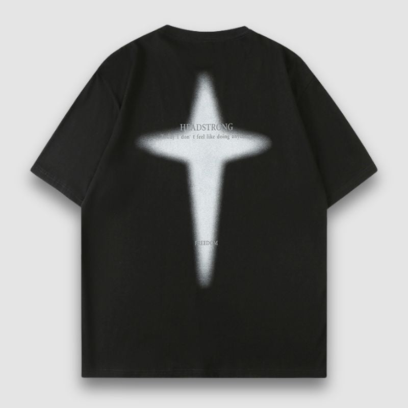 Four-pointed Star Cotton Tee