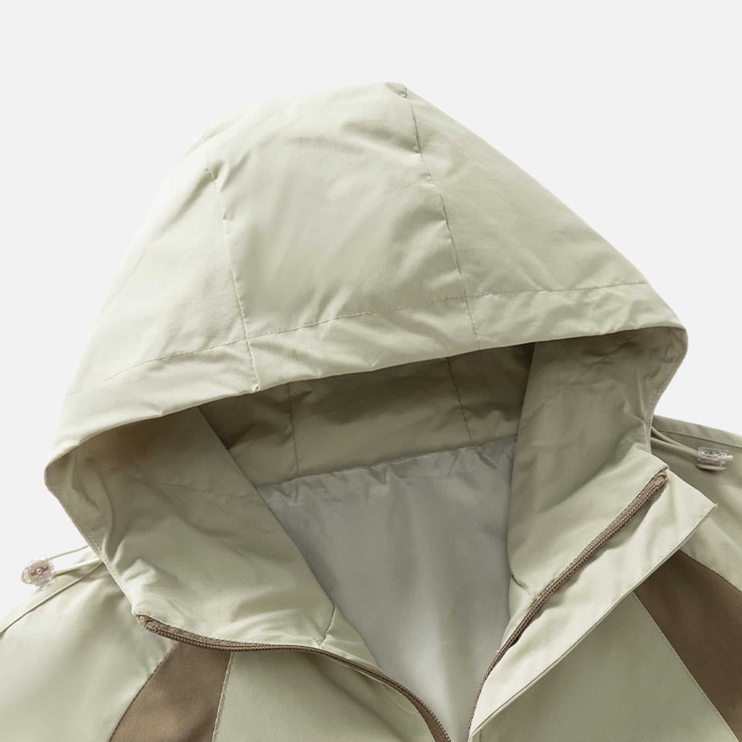 Minimal Wind-Resistant Hooded Jacket